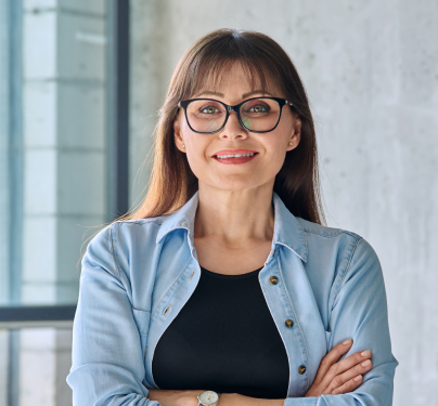 Portrait of a Digeotx client giving a testimonial
